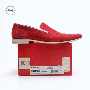 Donald J. Pliner Norva Tomato Sport Suede Loafers